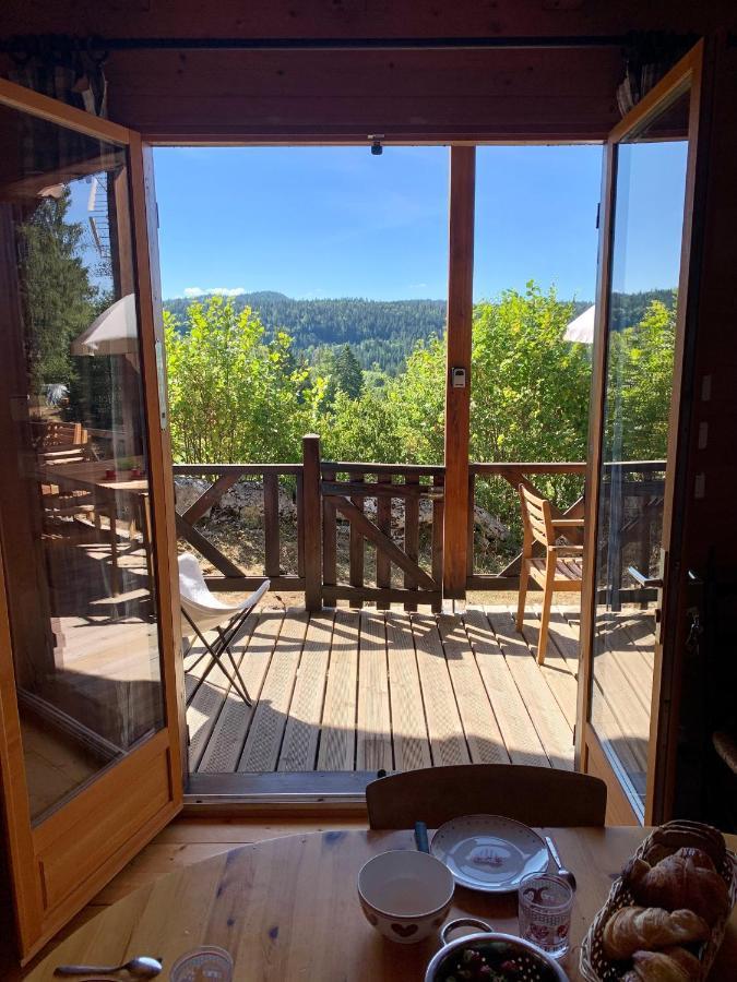 Chalet Du Bois Joli Saint-Laurent-en-Grandvaux Buitenkant foto